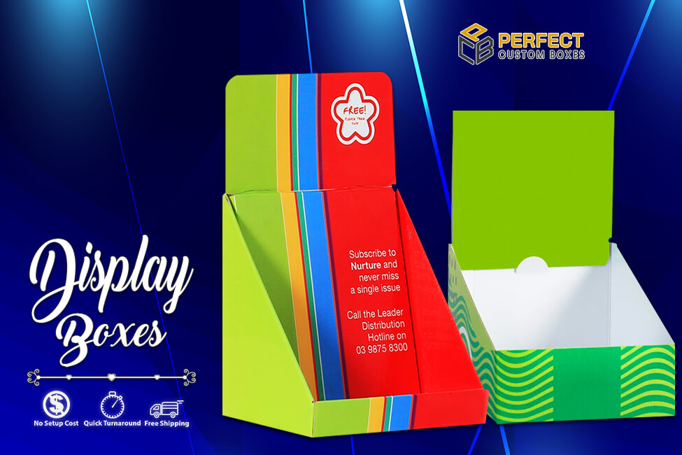 Adaptable Display Boxes Protect the Merchandise Inside